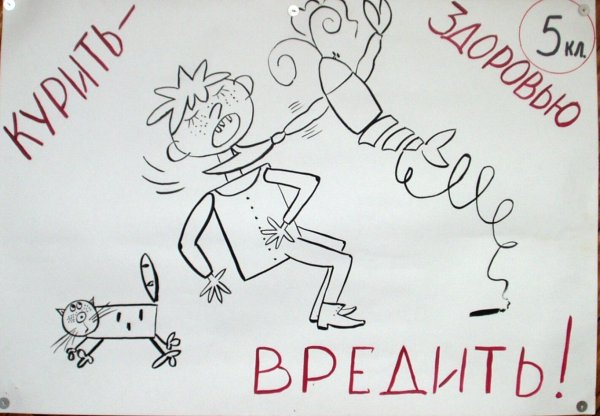 Раскраски против вредных привычек для детей