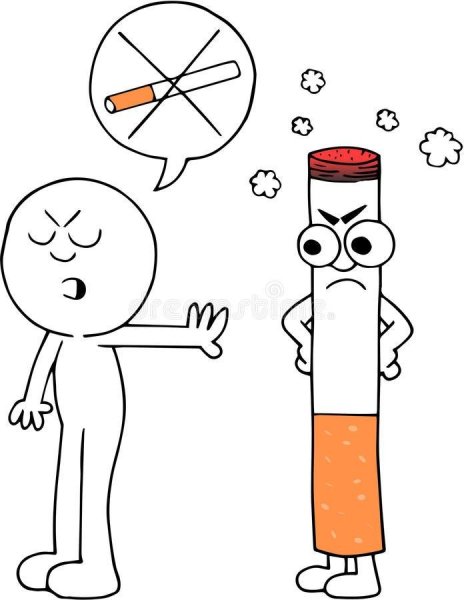 Человечки против курения