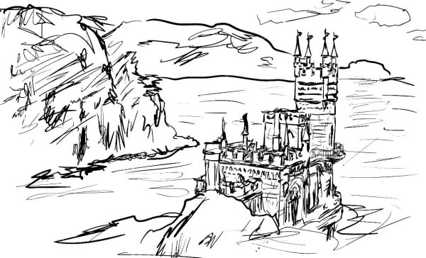 Крым рисунок