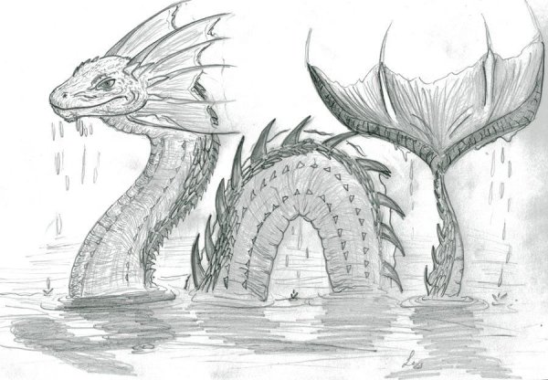 Фантастические рисунки карандашом