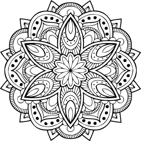 Восьмилепестковая Мандала