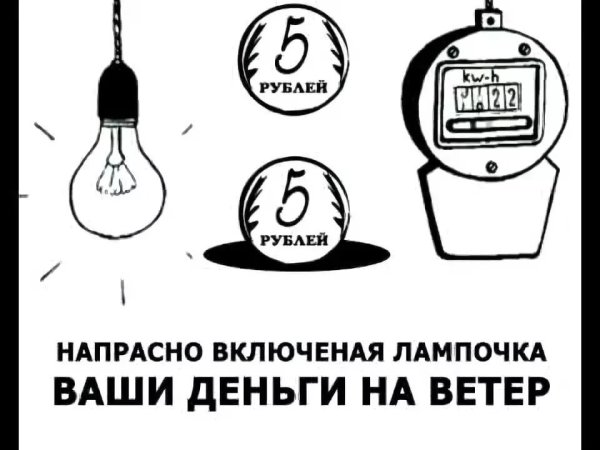 Раскраски по экономии электроэнергии