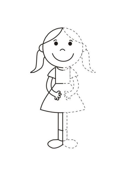 Части тела задания для детей