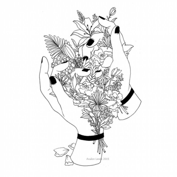 Эстетические раскраски для подростков