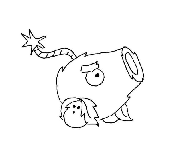 Растения из игры растения против зомби раскраска