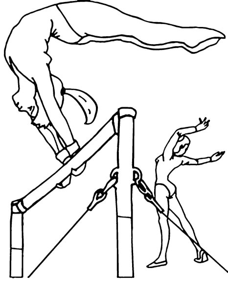 Спортивная гимнастика рисунки
