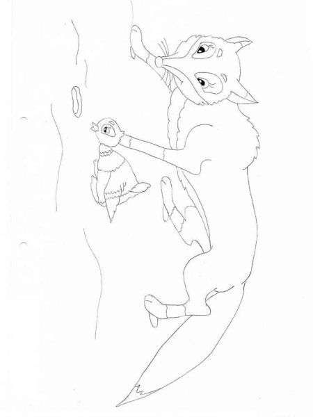 Мамин Сибиряк серая шейка раскраска