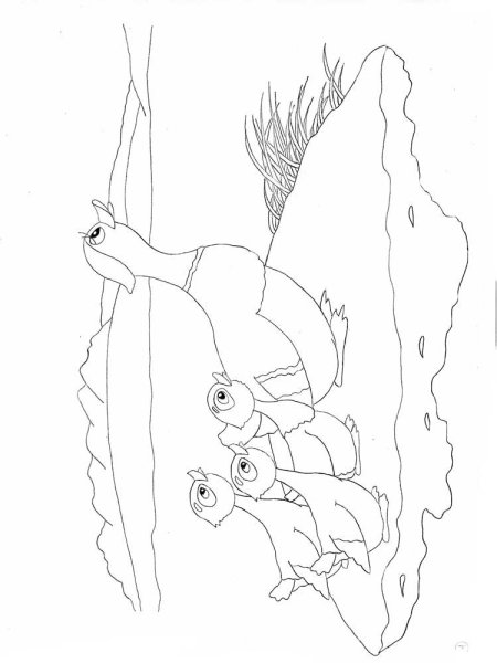 Серая шейка раскраска для детей