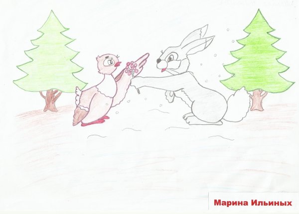 Рисование по мамин Сибиряк серая шейка