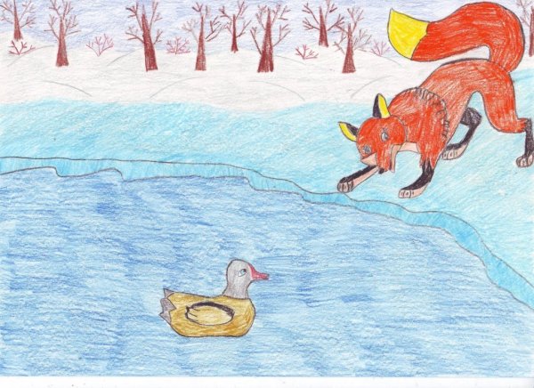 Мамин Сибиряк серая шейка иллюстрации к сказке