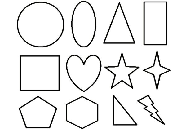Геометрические фигуры для детей