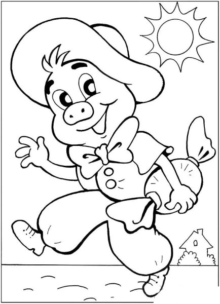 Раскраски советские мультфильмы