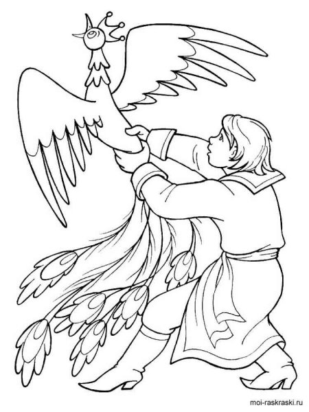 Конек горбунок Жар птица