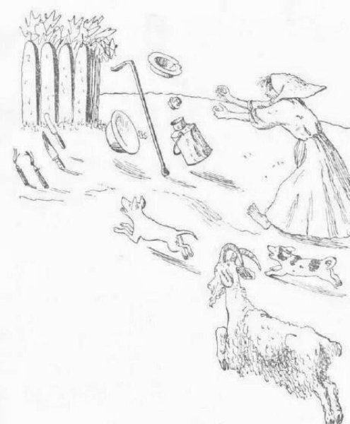 Раскраски сказки Чуковского Федорино горе