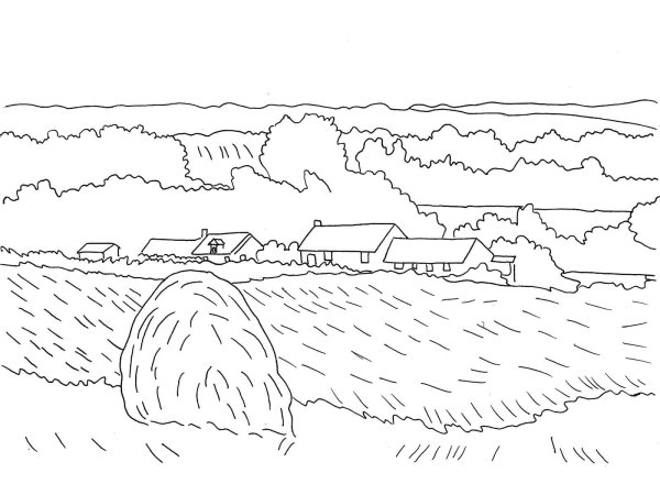 Клод Моне раскраска