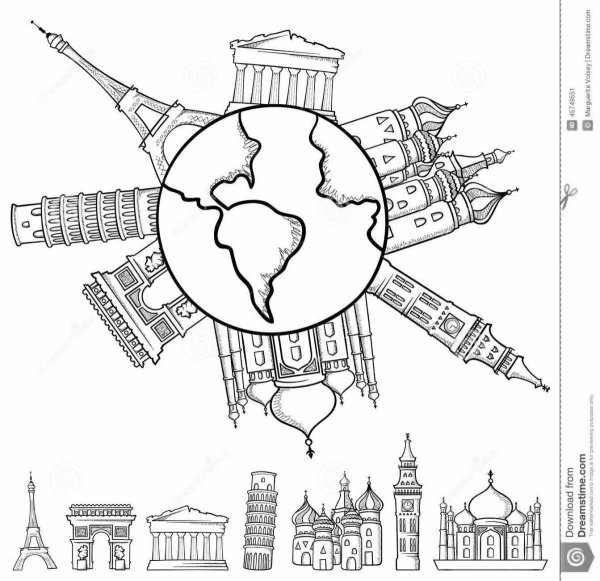 Схематичное изображение путешествий
