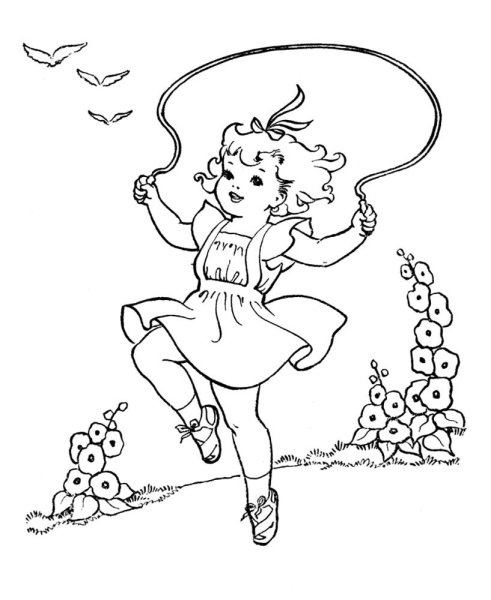 Лето раскраска для детей