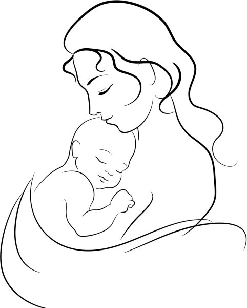 Рисунок мамы