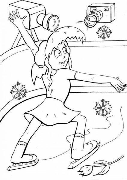 Здоровый образ жизни раскраска