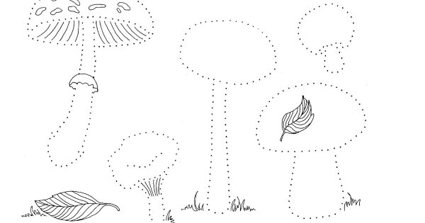 Графомоторика грибы