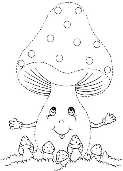 Раскраска "развивашка"