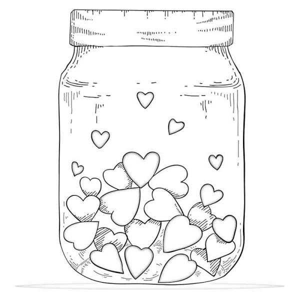 Банка раскраска