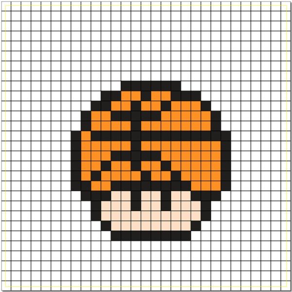 Пиксельный UHBL по клеточкам