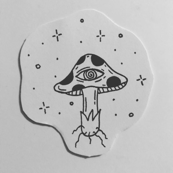 Тату мухомор