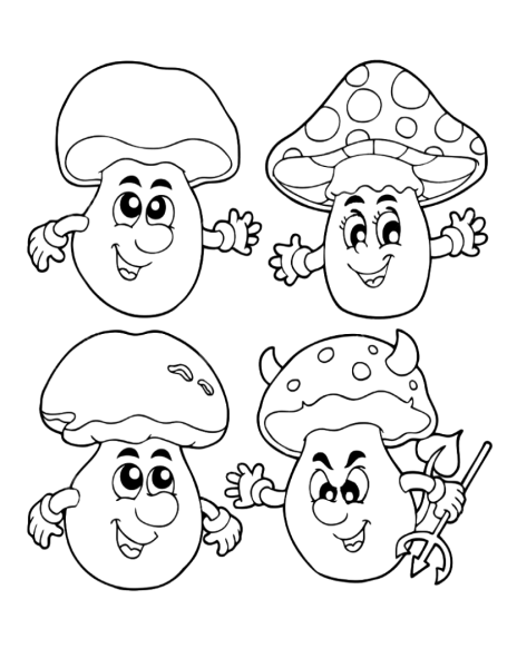 Весёлый грибочек