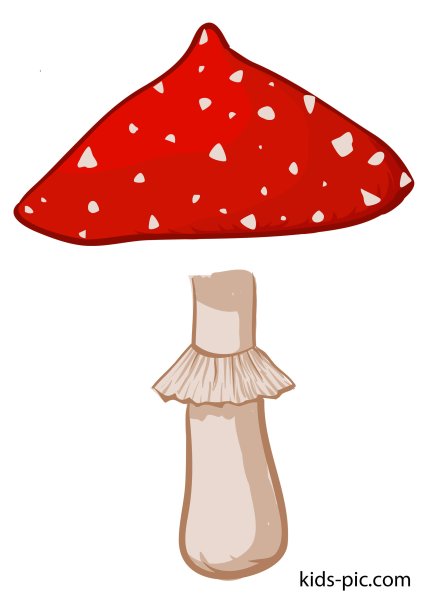 Грибы для вырезания