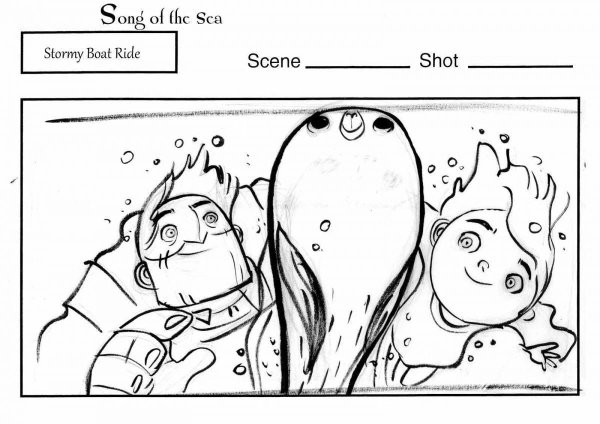 Томм Мур песнь моря Раскадровка