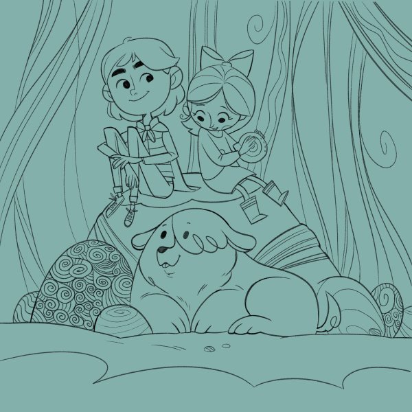 Песнь моря раскраска