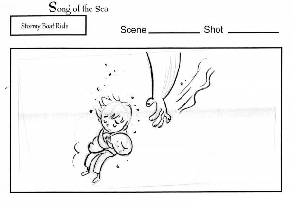 Песнь моря Раскадровка