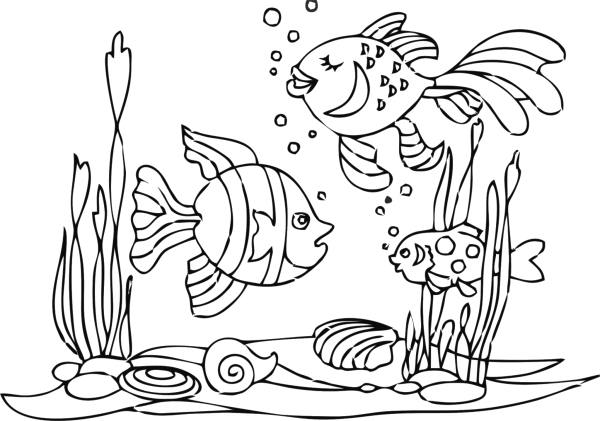 Раскраска природа для детей