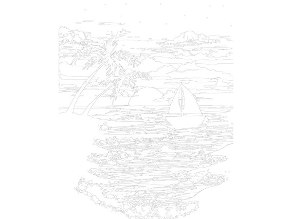 Картины по номерам природа схемы