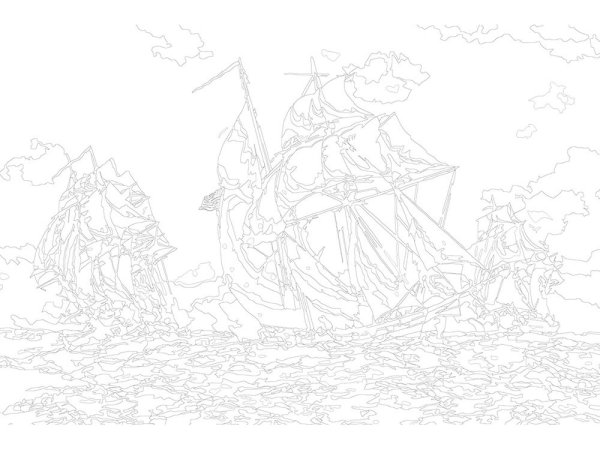 Раскраска картина