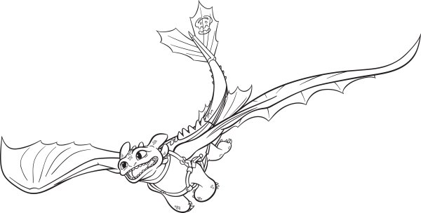 Драконы Олуха раскраска