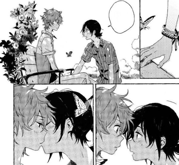 Шун и Мио незнакомец на берегу