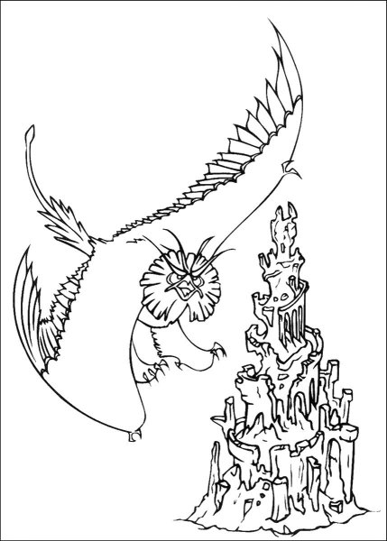 Раскраска Синдбада морехода