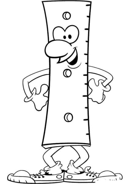 Расраска весёлый карандаш