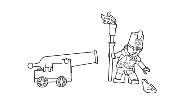 Раскраски лего пираты Карибского моря лего