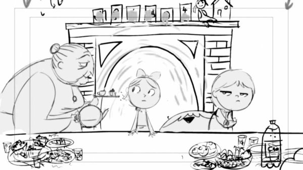 Песнь моря Раскадровка