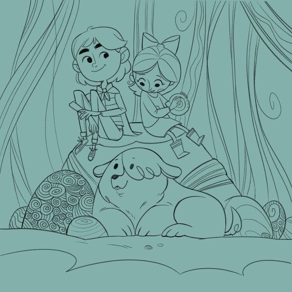 Песнь моря раскраска