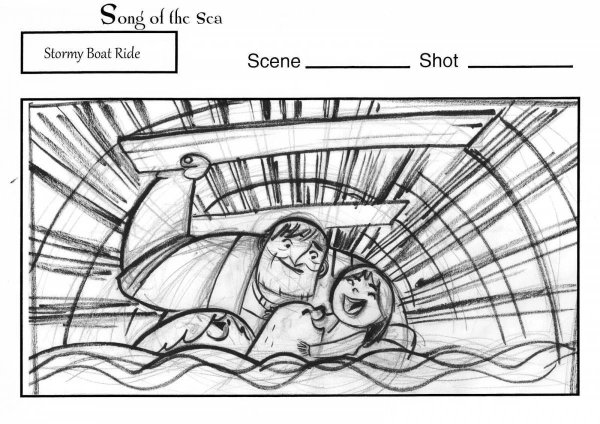 Томм Мур песнь моря Раскадровка