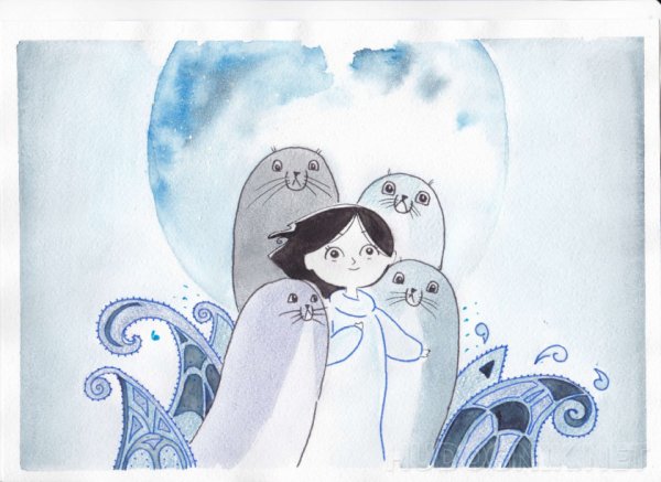 Раскраски песнь моря Сирша