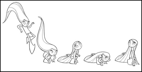 Песнь моря раскраска