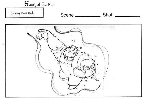 Песнь моря раскраска