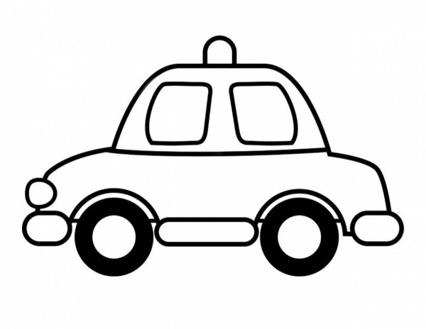 Машинка рисунок