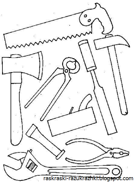 Раскраска инструменты