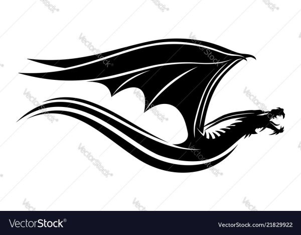 Гроза морей дракон черно белый